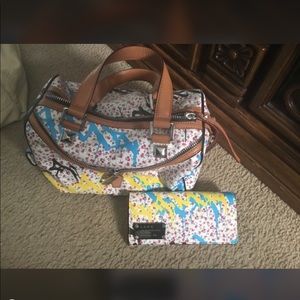 L.A.M.B. handbag with wallet by Gwen Stefani